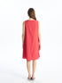 LC Waikiki Crew Neck Straight Women Dress